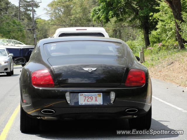 Bentley Continental spotted in Cape cod, Massachusetts