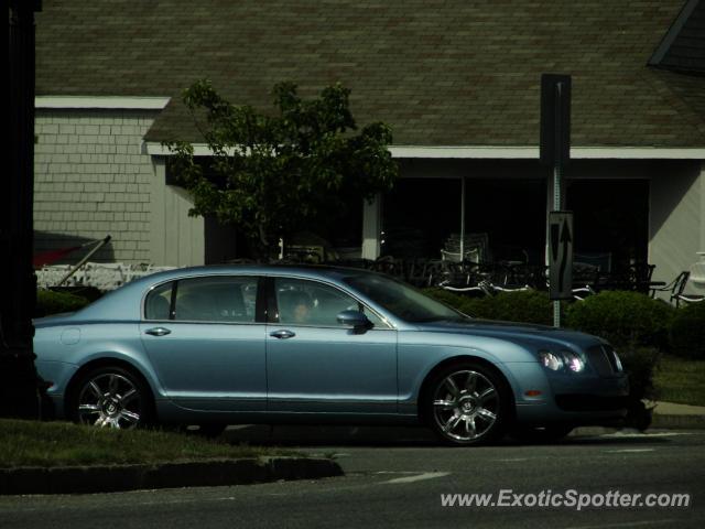 Bentley Continental spotted in Cape cod, Massachusetts