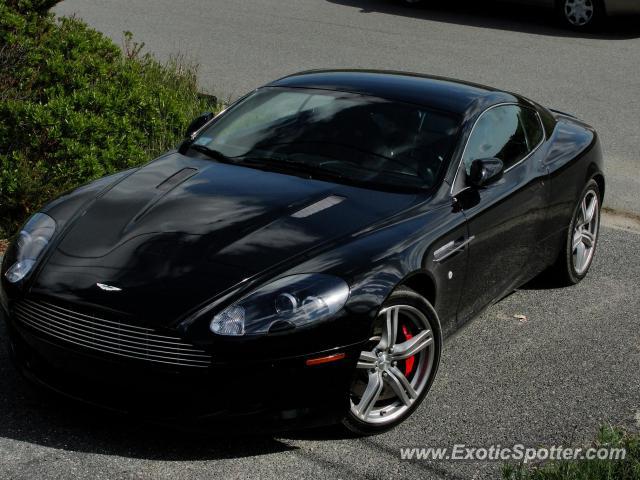 Aston Martin DB9 spotted in Cape cod, Massachusetts