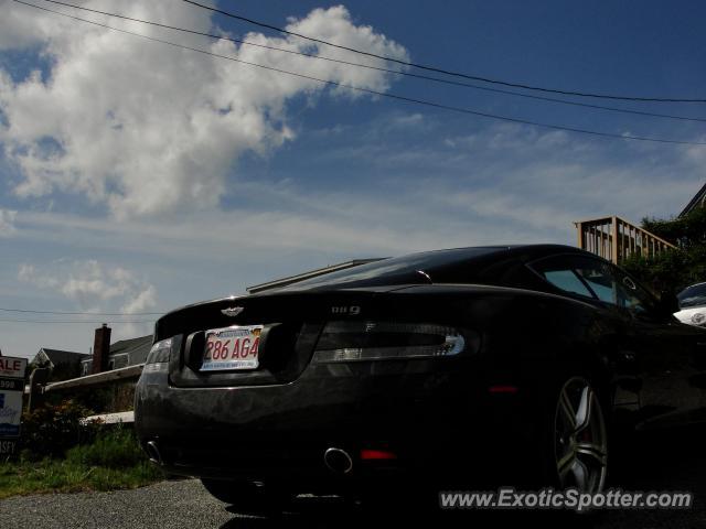 Aston Martin DB9 spotted in Cape cod, Massachusetts