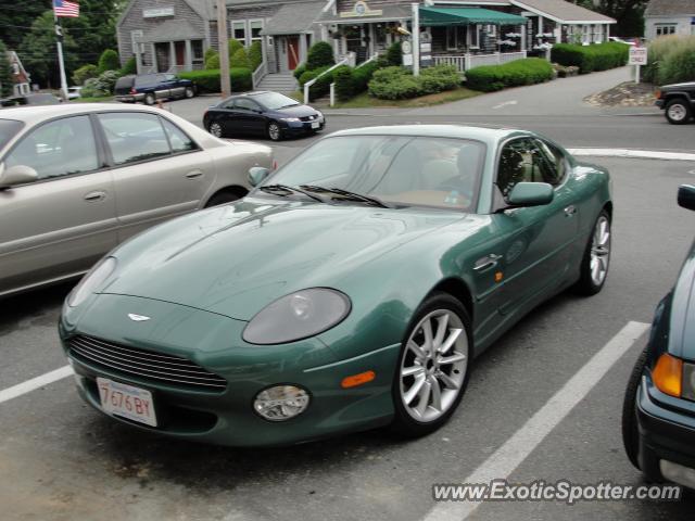 Aston Martin DB7 spotted in Cape cod, Massachusetts