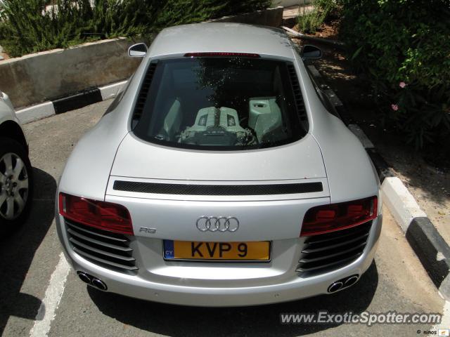 Audi R8 spotted in Pafos, Cyprus