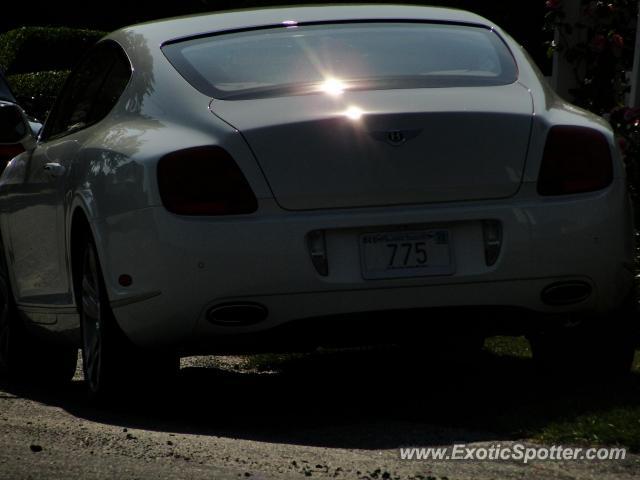 Bentley Continental spotted in Cape cod, Massachusetts