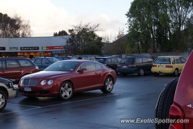 Bentley Continental spotted in Christchurch, New Zealand