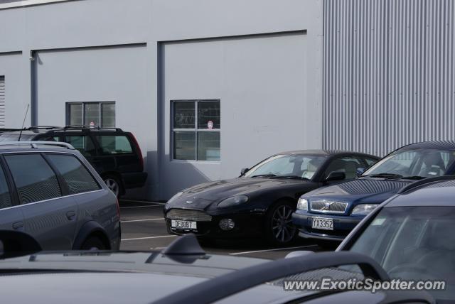 Aston Martin DB7 spotted in Wellington, New Zealand