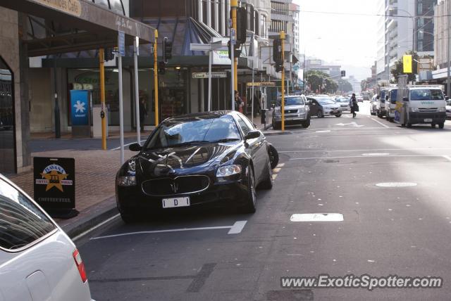 Maserati Quattroporte spotted in Wellington, New Zealand