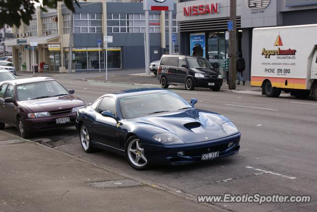 Ferrari 550 spotted in Wellington, New Zealand