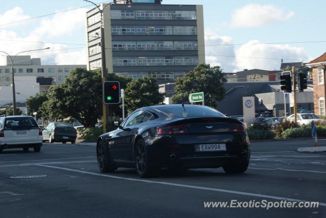 Aston Martin Vantage spotted in Wellington, New Zealand