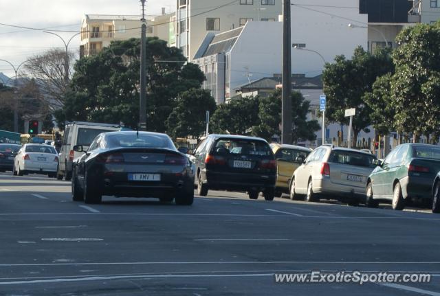 Aston Martin Vantage spotted in Wellington, New Zealand