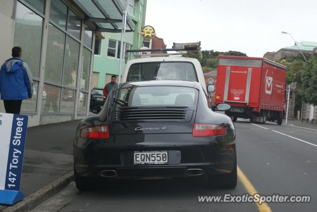 Porsche 911 spotted in Wellington, New Zealand