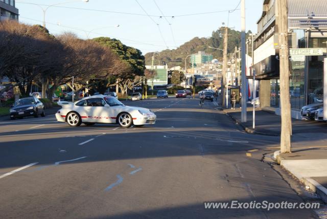 Porsche 911 spotted in Wellington, New Zealand