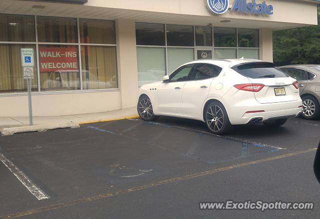 Maserati Levante spotted in Ramtown, New Jersey