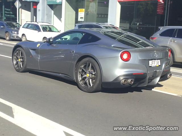 Ferrari F12 spotted in Auckland, New Zealand