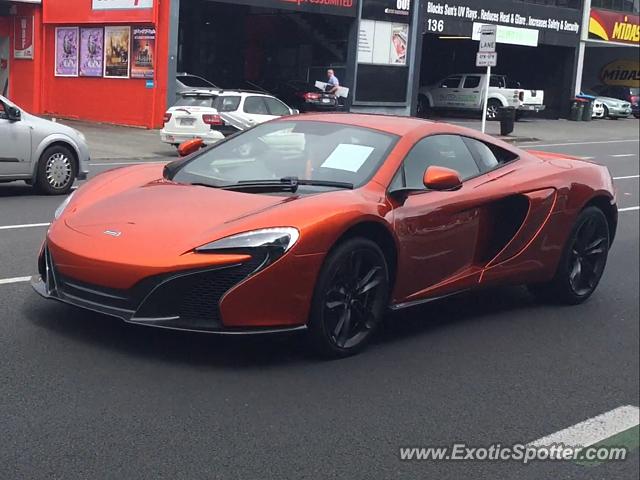 Mclaren 650S spotted in Auckland, New Zealand