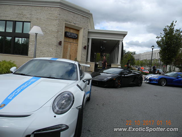 Porsche 911 GT3 spotted in Avalon, Georgia