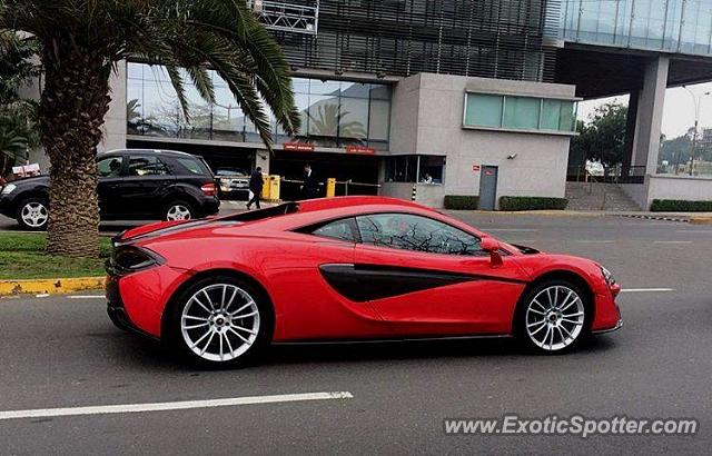 Mclaren 570S spotted in Lima, Peru