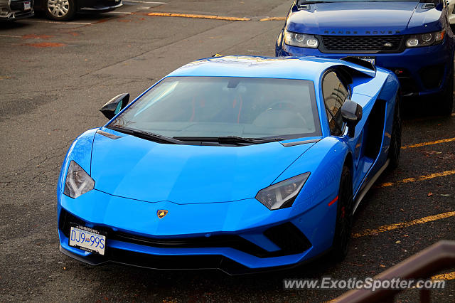 Lamborghini Aventador spotted in Vancouver, Canada