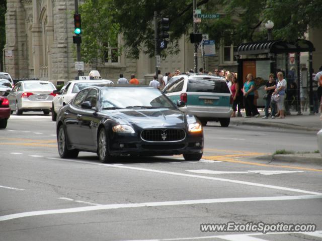 Maserati Quattroporte spotted in Chicago, Illinois