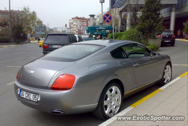 Bentley Continental spotted in Istanbul, Turkey