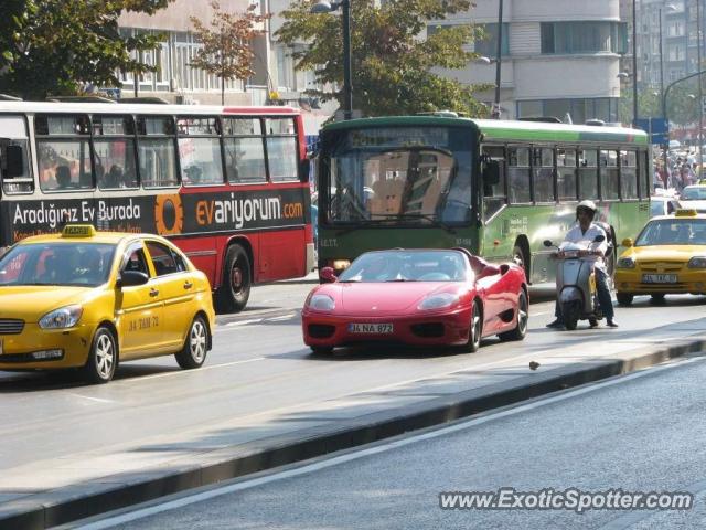 Ferrari 360 Modena spotted in Istanbul, Turkey