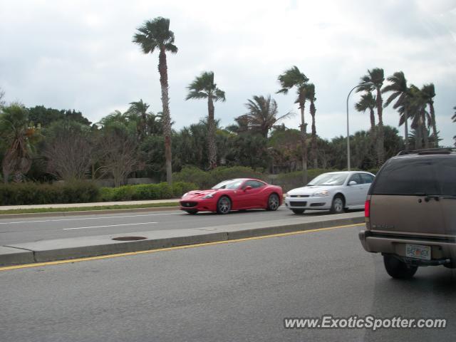 Ferrari California spotted in Sarasota, Florida