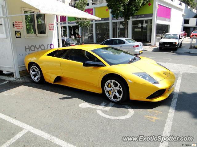 Lamborghini Murcielago spotted in Nicosia, Cyprus