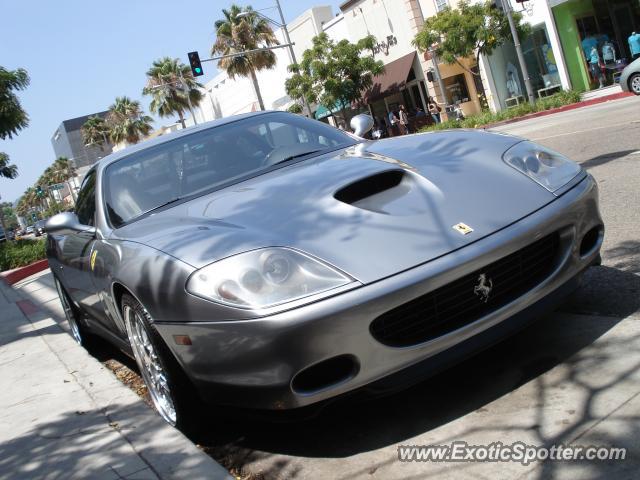 Ferrari 575M spotted in Beverly Hills, California