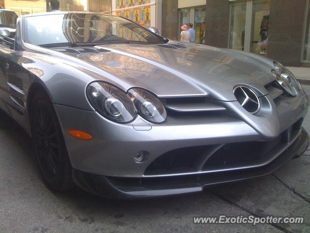 Mercedes SLR spotted in Toronto Ontario, Canada