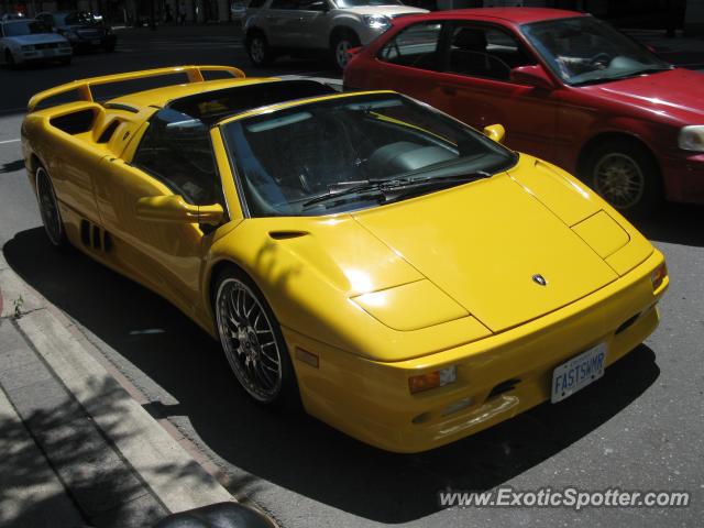 Lamborghini Diablo spotted in Torotno Canada , Canada