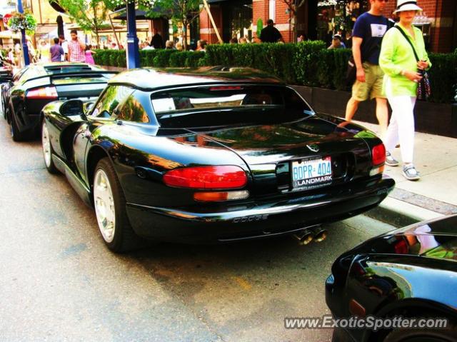 Dodge Viper spotted in Toronto Ontario, Canada