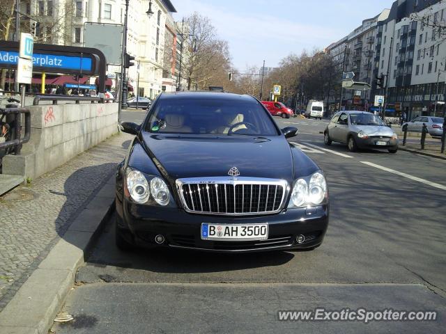 Mercedes Maybach spotted in Berlin, Germany