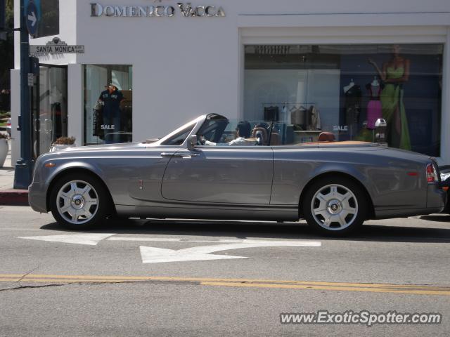 Rolls Royce Phantom spotted in Beverly Hills, California