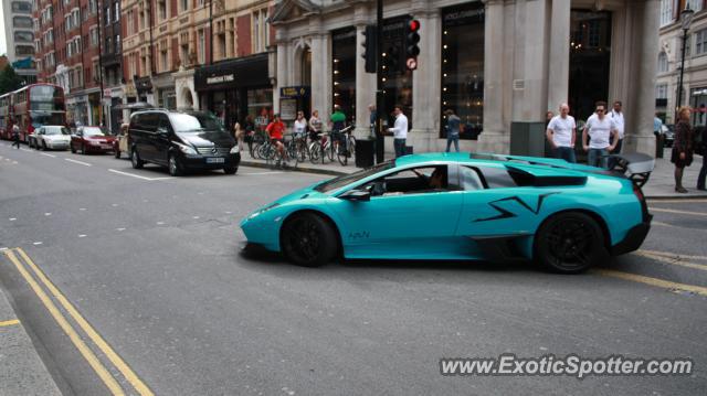 Lamborghini Murcielago spotted in London, United Kingdom