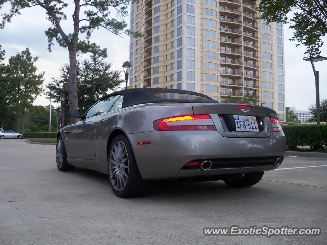 Aston Martin DB9 spotted in Houston, Texas