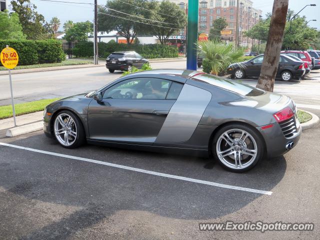 Audi R8 spotted in Houston, Texas