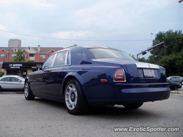 Rolls Royce Phantom spotted in Houston, Texas