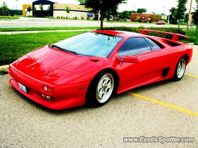 Lamborghini Diablo spotted in London Ontario, Canada