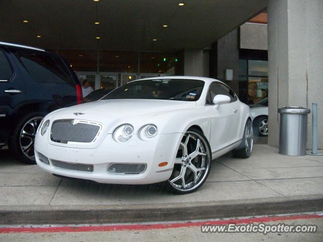 Bentley Continental spotted in Houston, Texas