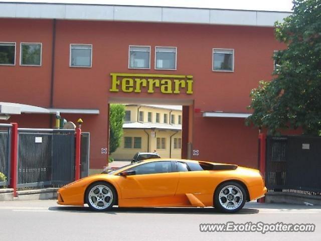 Lamborghini Murcielago spotted in Maranello, Italy