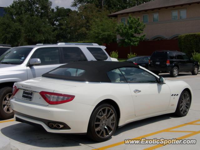 Maserati GranTurismo spotted in Houston, Texas