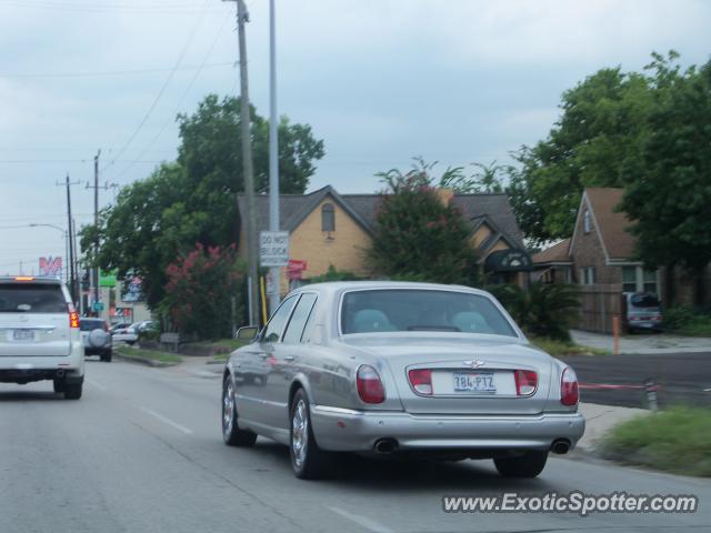 Bentley Arnage spotted in Houston, Texas