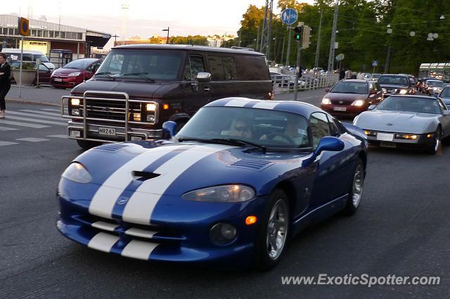 Dodge Viper spotted in Helsinki, Finland