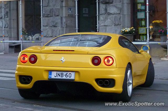 Ferrari 360 Modena spotted in Helsinki, Finland