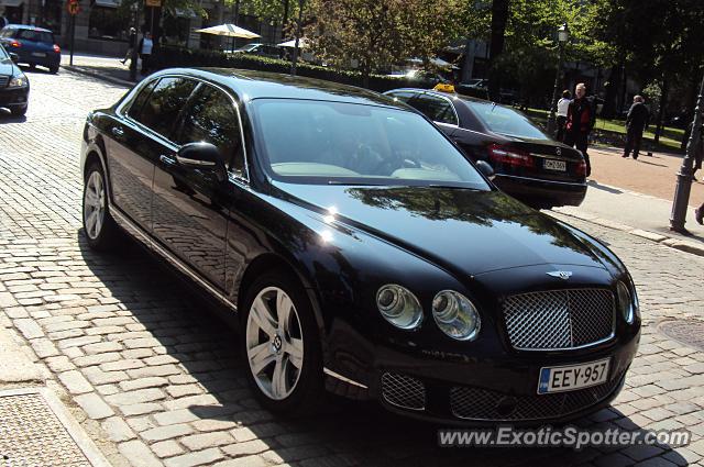 Bentley Continental spotted in Helsinki, Finland