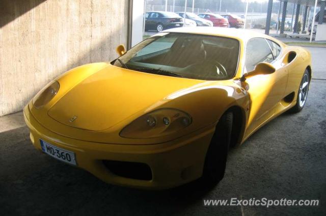 Ferrari 360 Modena spotted in Helsinki, Finland