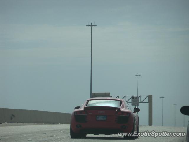 Audi R8 spotted in Houston, Texas