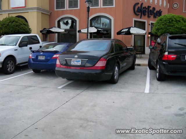 Mercedes Maybach spotted in Houston, Texas