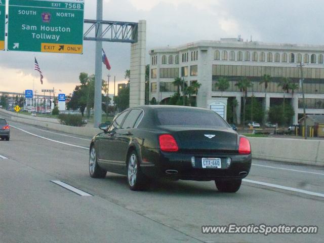 Bentley Continental spotted in Houston, Texas