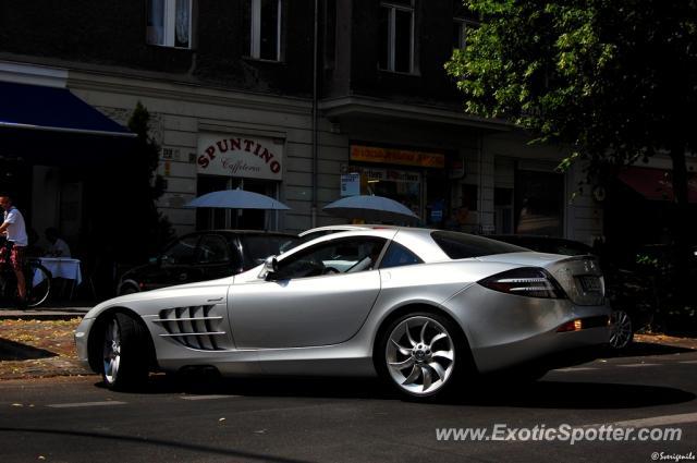 Mercedes SLR spotted in Berlin, Germany