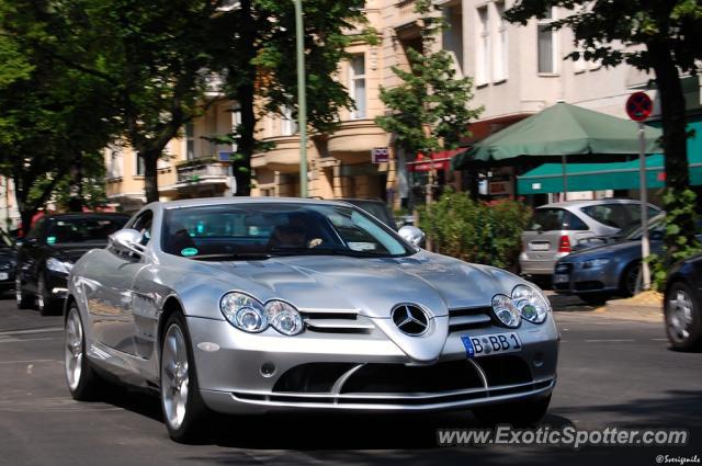 Mercedes SLR spotted in Berlin, Germany